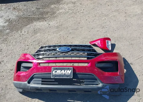 2021 Ford Explorer Xlt z USA, uszkodzony, nr VIN 1FMSK7DH9MGA81598